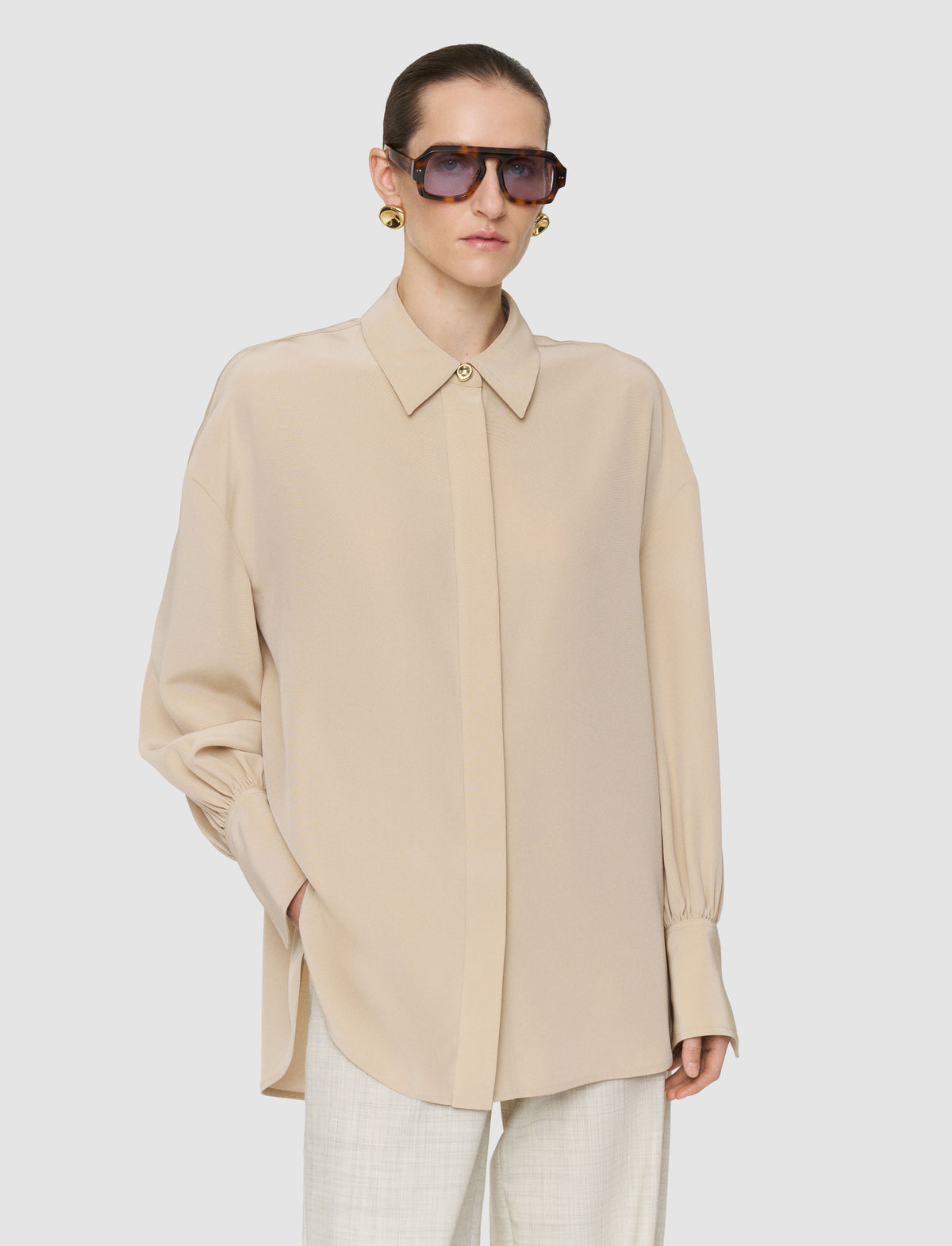 Powder Blouse - Powder