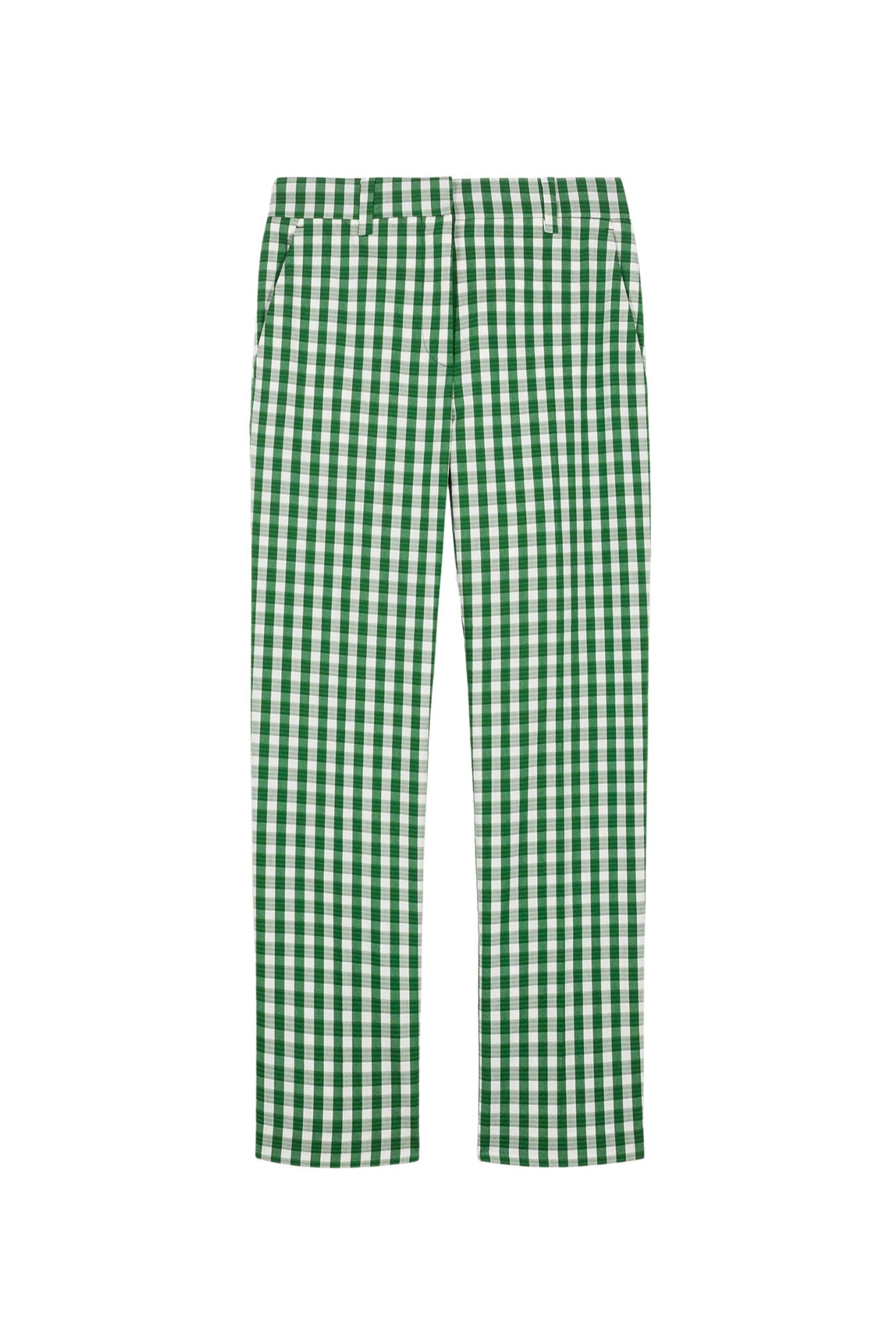 Pantalon Capri coupe droite - Green