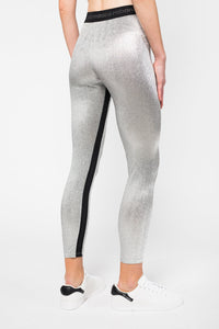 Legging Bodyline pailleté - Silver
