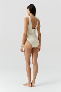 Caribbean Iridescent One-Piece Swimsuit - Gold