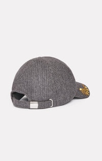 Casquette Ball en laine - Gris
