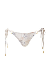 Bas de bikini taille basse Cassis imprimé - Lizard