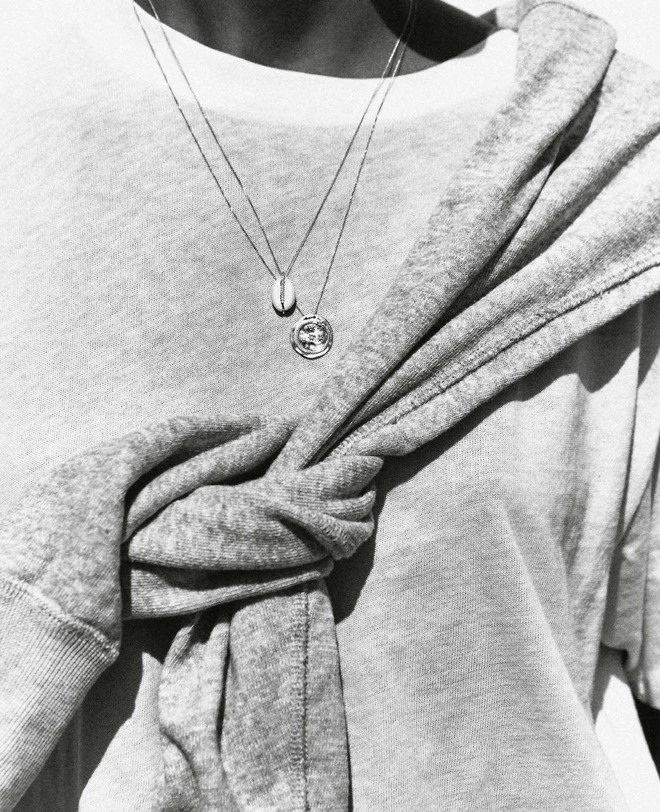Collier Cauri en or rose - Nanogem & Coquillage