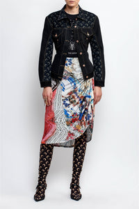 PRIX MARQUE : 95€_Archive Melange Print Jupe - Archive Melange Print