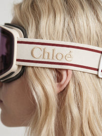 Ivory SKI GOOGLES - Ivory
