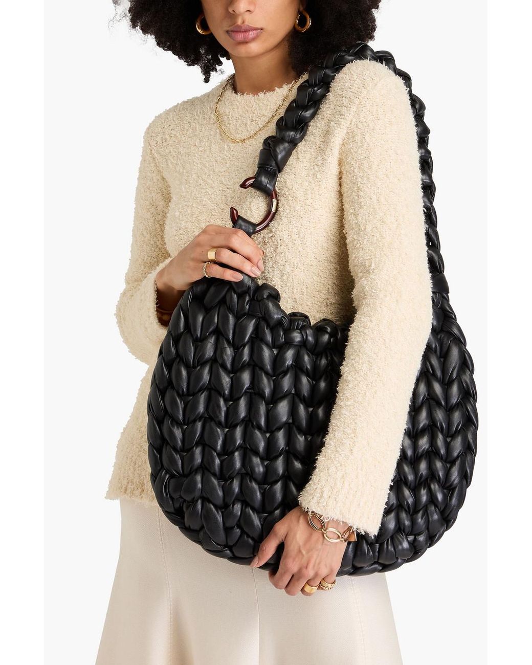 Black LARGE HOBO - Black