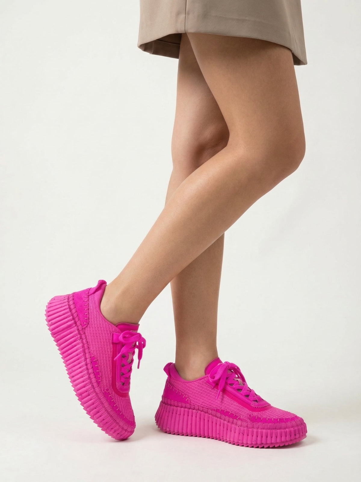 BASEPLUS_Bright Pink SNEAKERS - Bright Pink