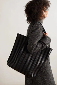 Black LARGE TOTE - Black