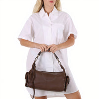 Mocha Brown SHOULDER BAG - Mocha Brown