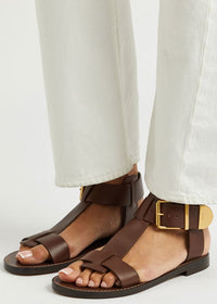 Brunet Brown FLAT SANDAL - Brunet Brown