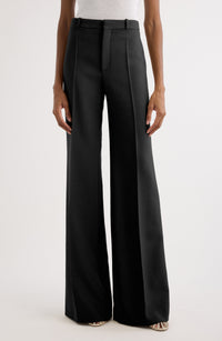 BASEPLUS_Black TROUSERS - Black