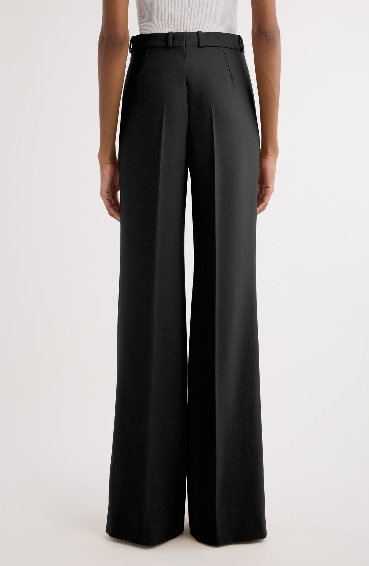 BASEPLUS_Black TROUSERS - Black