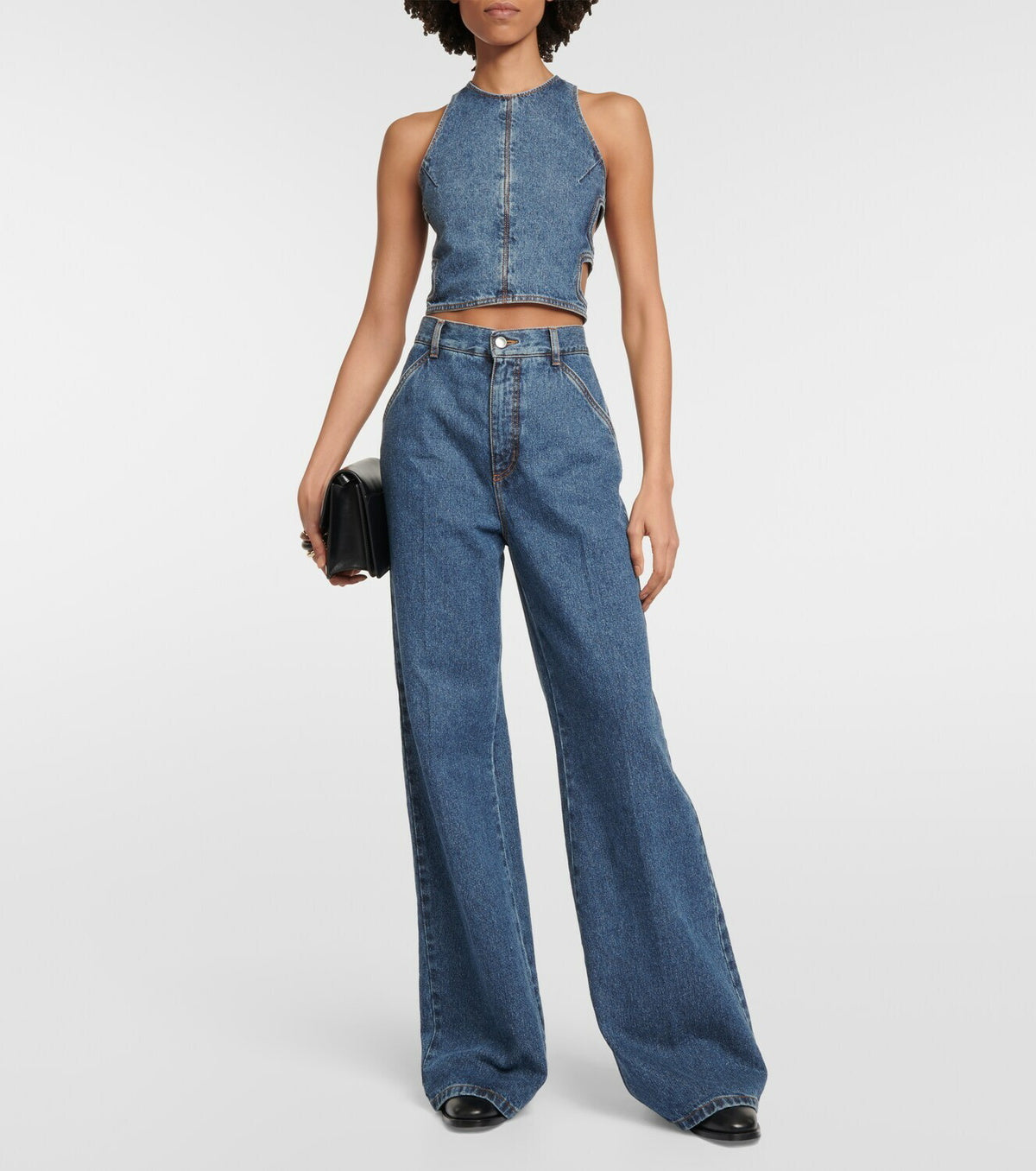 Dusky Blue TROUSERS - Dusky Blue