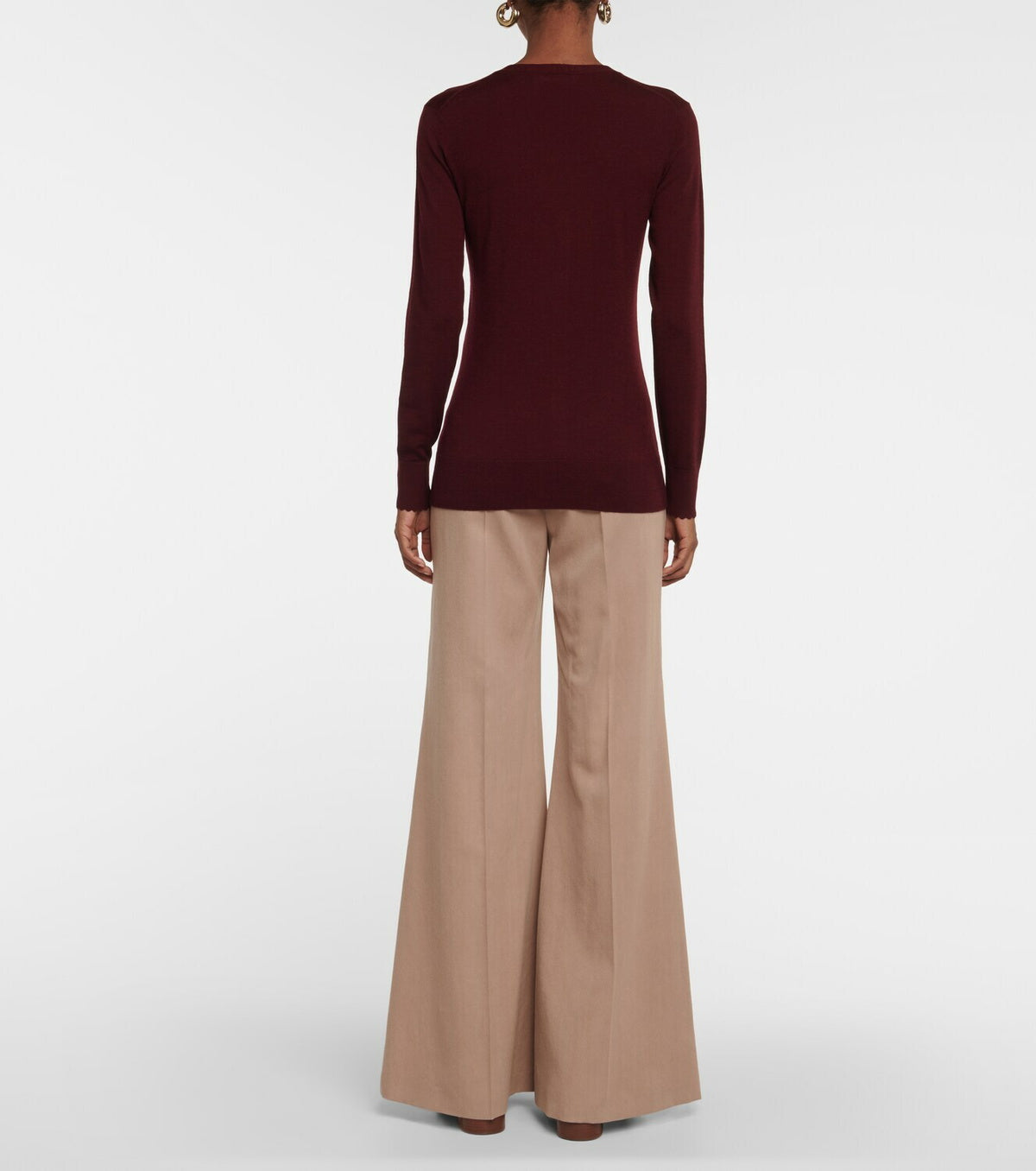 BASEPLUS_Sienna Red CARDIGAN - Sienna Red