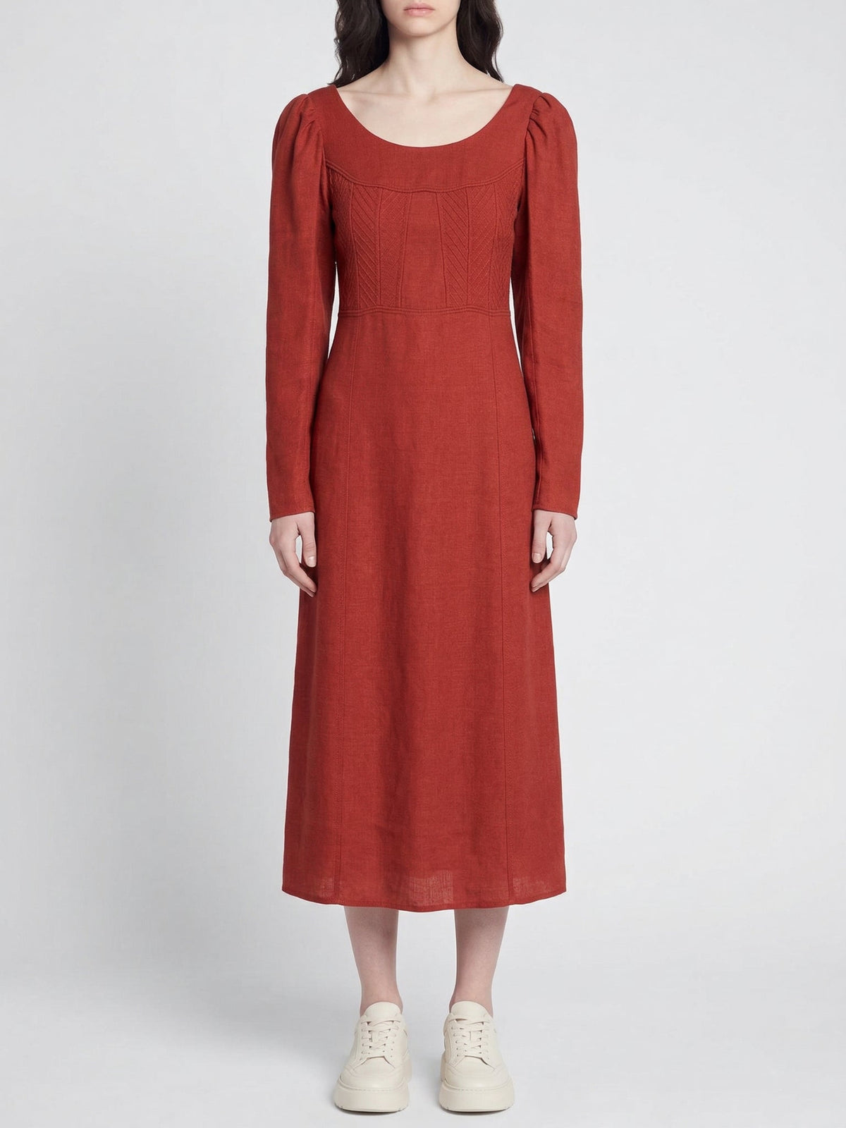 Peppery Red DRESS - Peppery Red