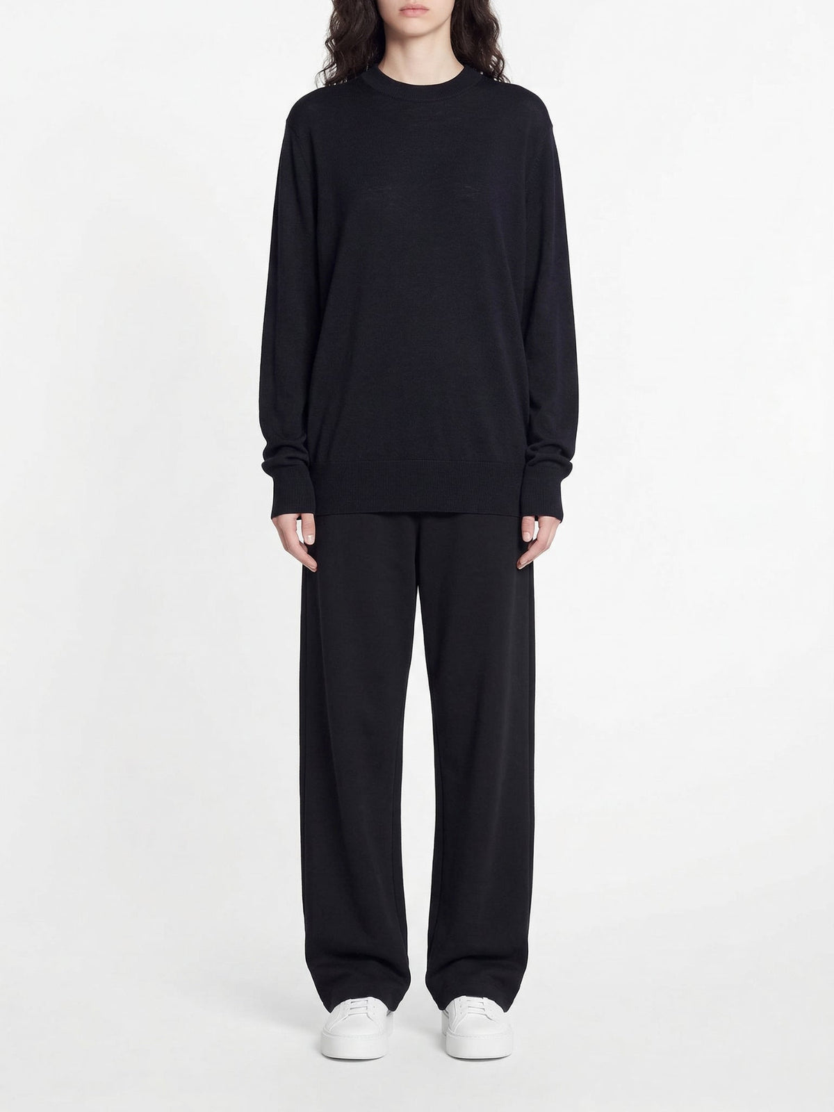 BASEPLUS_Iconic Navy MEN CREW NECK - Iconic Navy