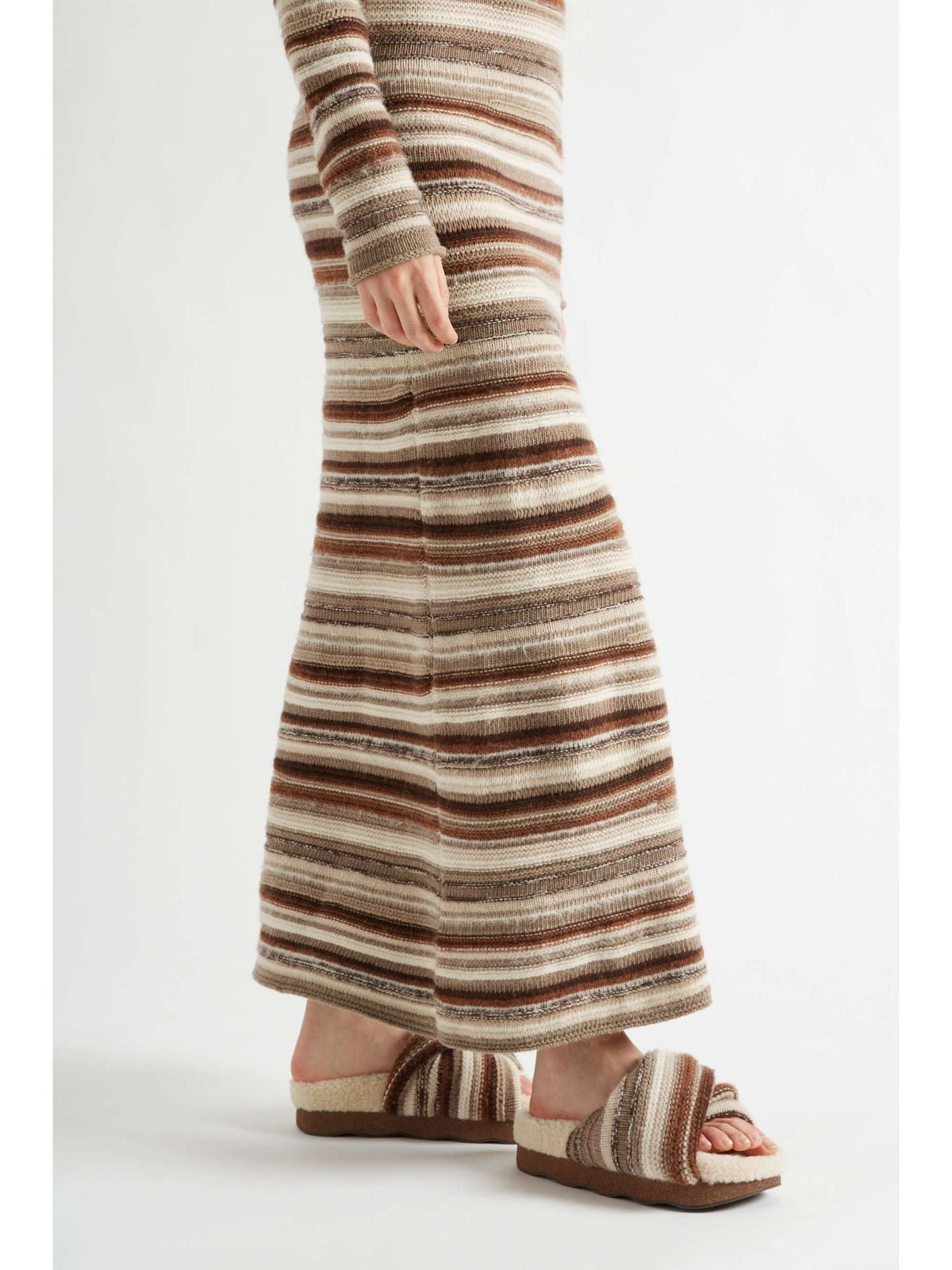 BASEPLUS_Multicolor Brown SLIDES - Multicolor Brown