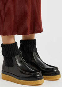 Black ANKLE BOOTS - Black