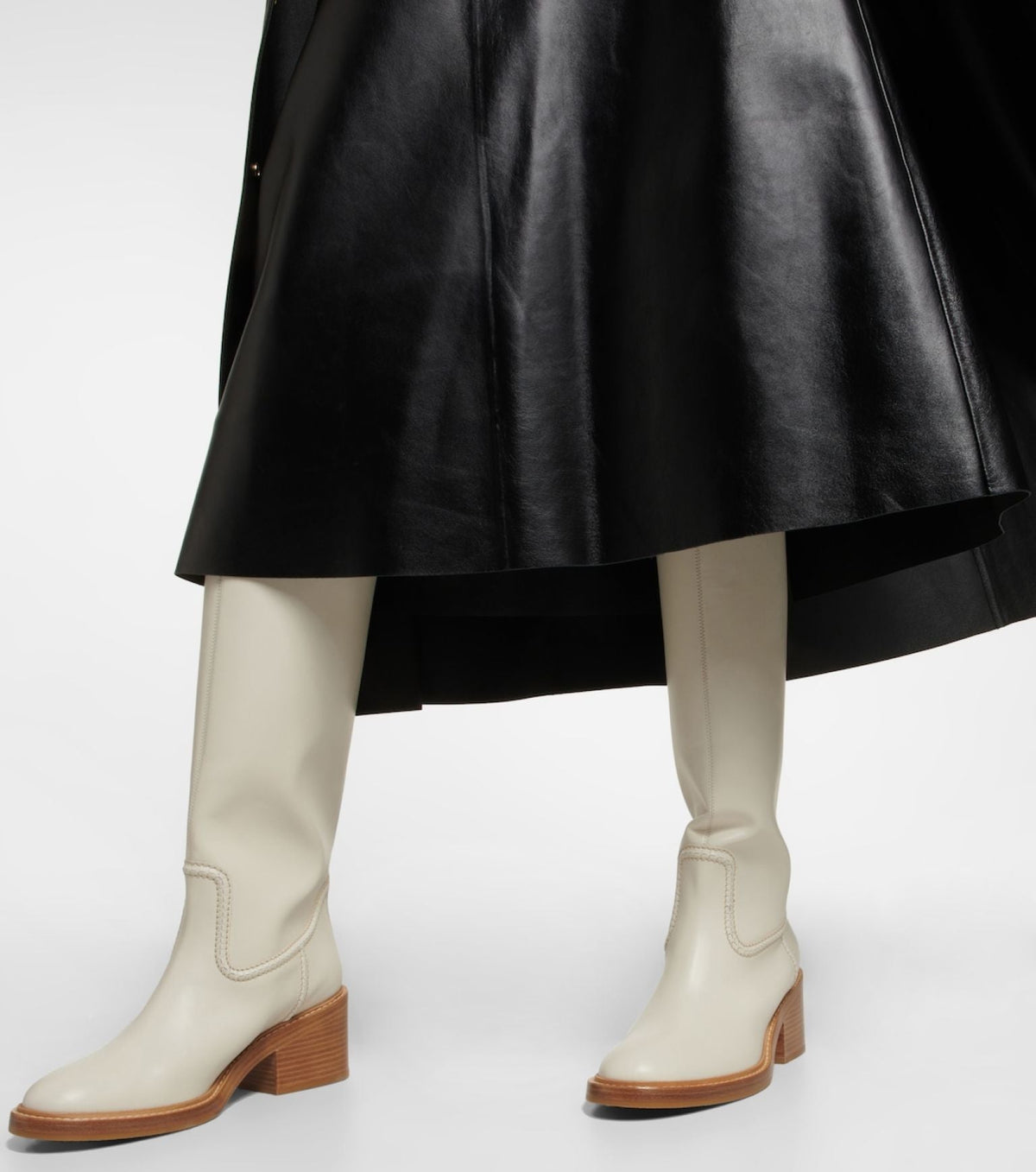 BASEPLUS_Eggshell BOOTS - Eggshell