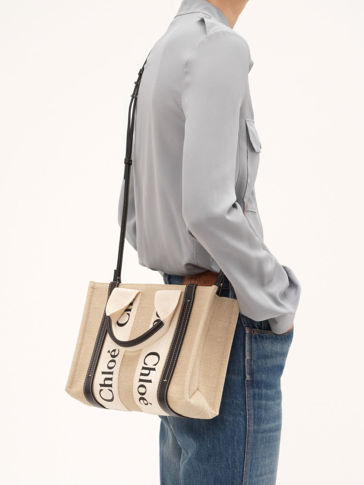 White & Blue SMALL TOTE - White & Blue