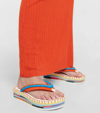 Orange & Blue FLAT SANDA - Orange & Blue