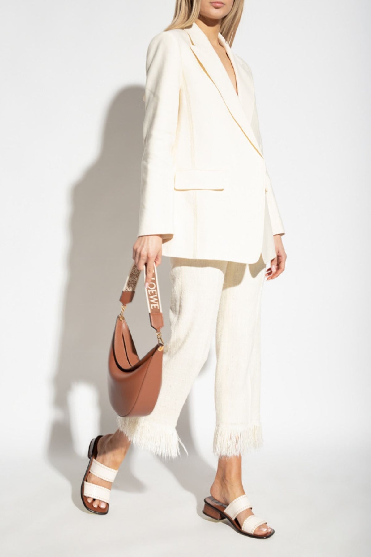 BASEPLUS_Eggshell SANDALS - Eggshell