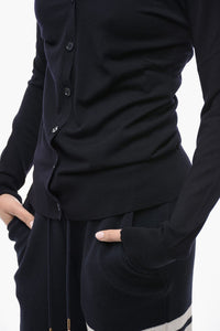 BASEPLUS_Iconic Navy CARDIGAN - Iconic Navy