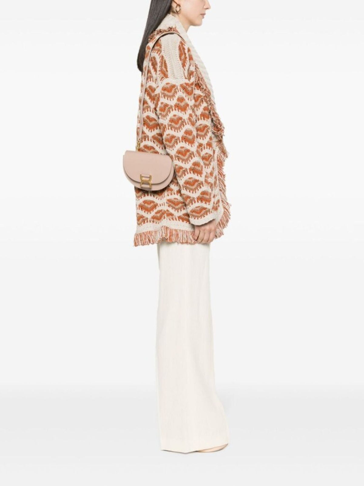 BASEPLUS_Nomad Beige MINI FLAP BAG - Nomad Beige