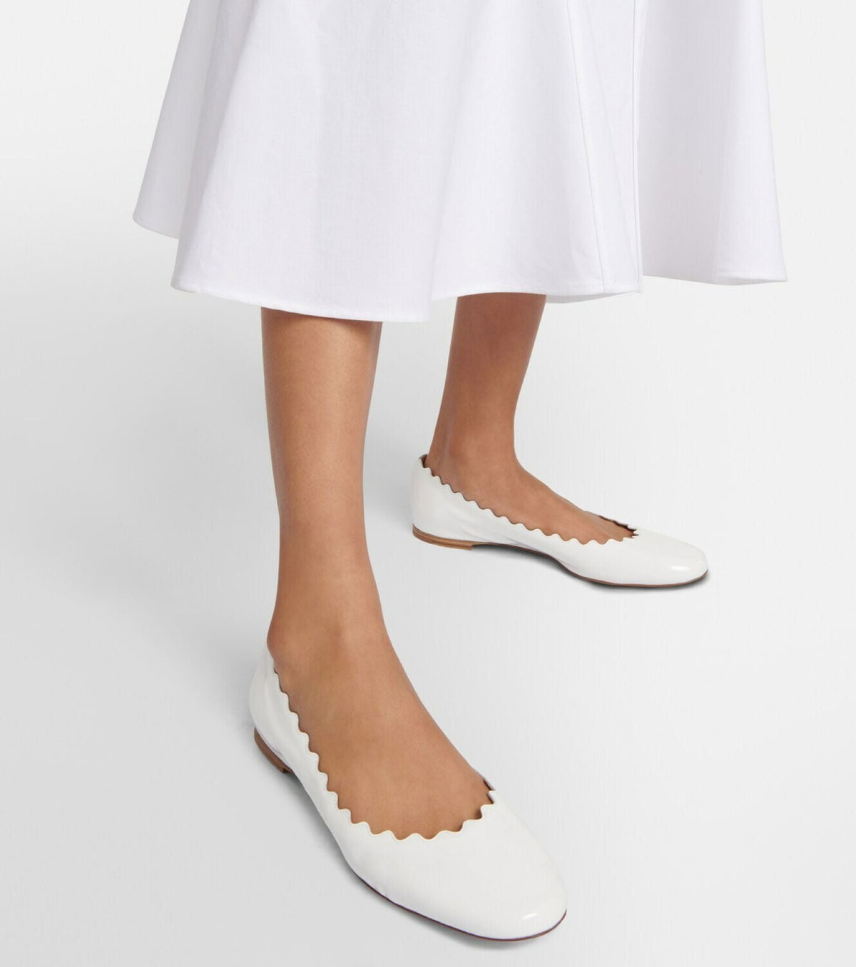 White BALLERINAS - White