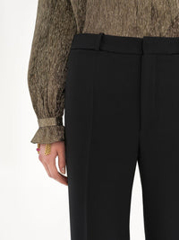 BASEPLUS_Black TROUSERS - Black