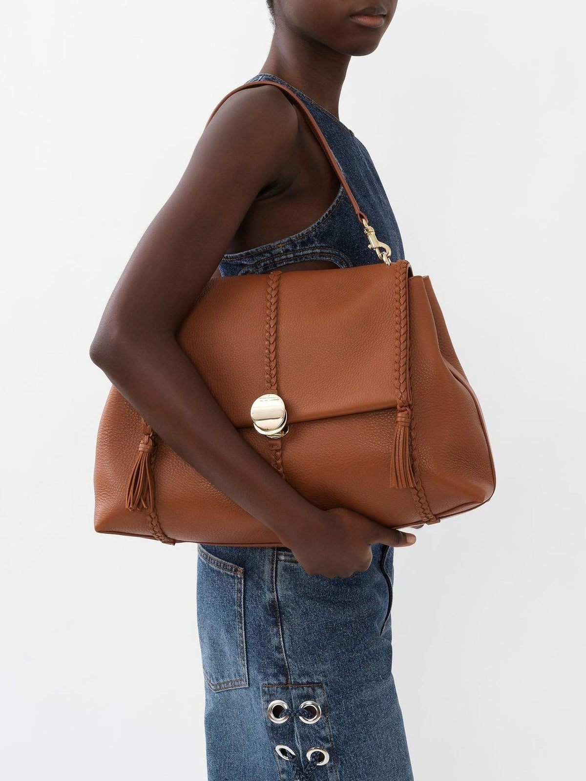 BASEPLUS_Caramel SMALL SHOULDER SOF - Caramel