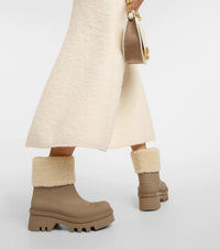 BASEPLUS_Beech Brown ANKLE BOOTS - Beech Brown