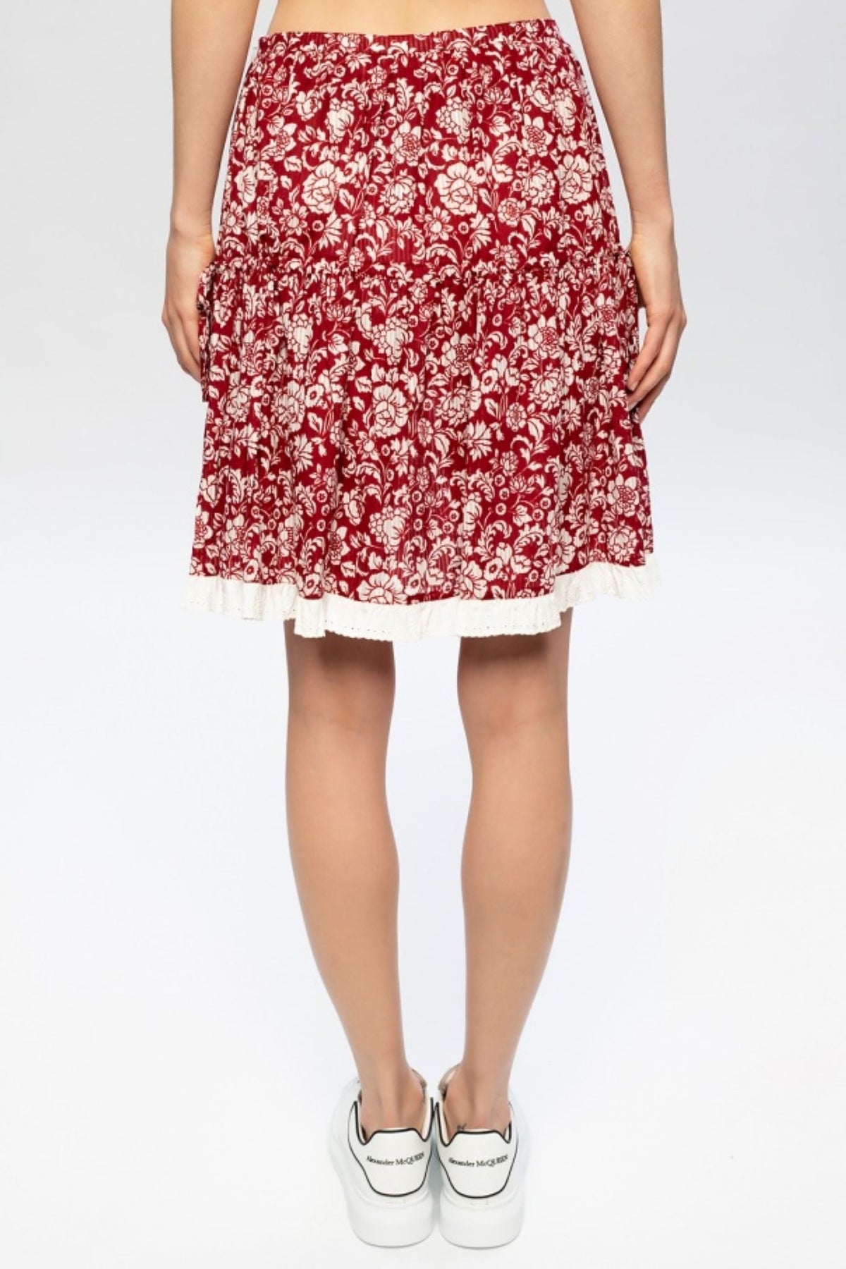 Red & White SKIRT - Red & White