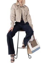 BASEPLUS_Cement Beige TOTE BAGS - Cement Beige