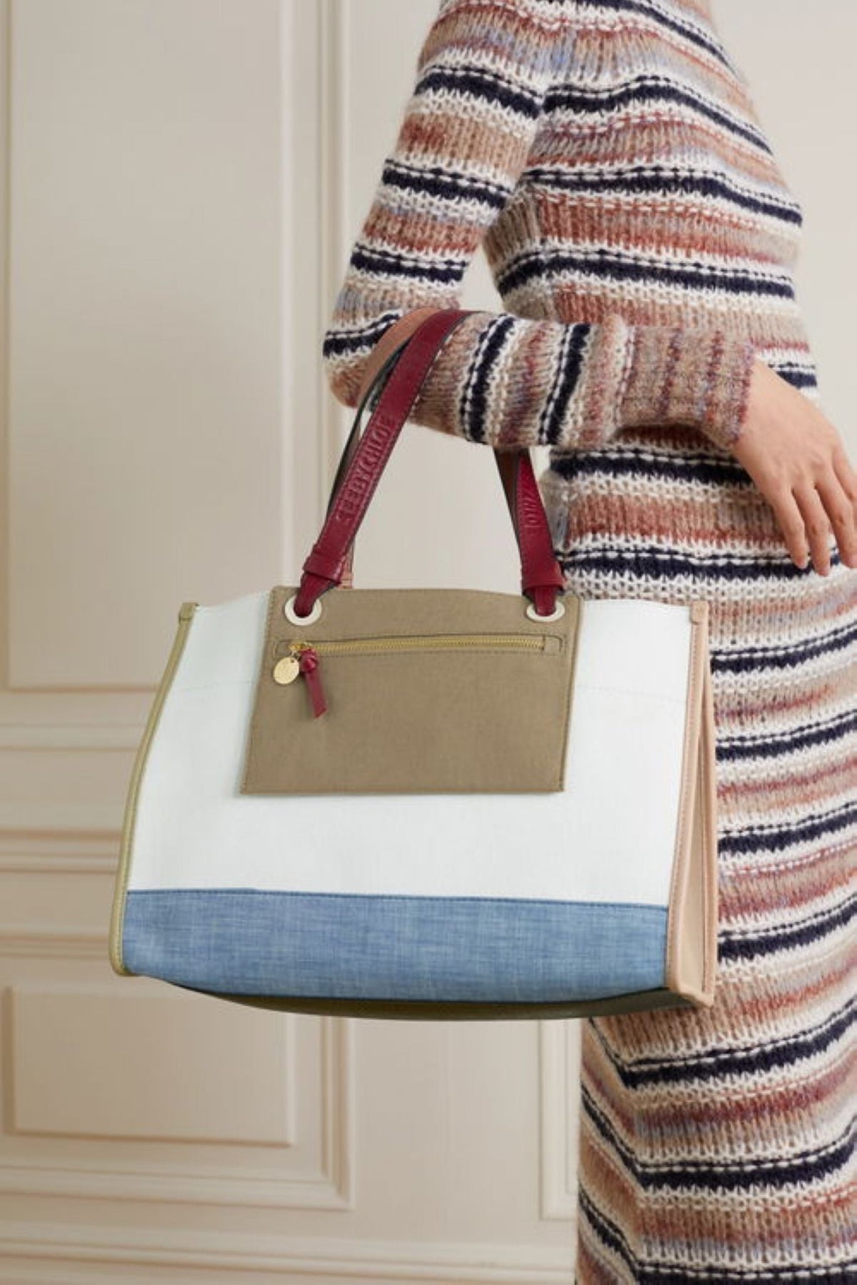 BASEPLUS_Cement Beige TOTE BAGS - Cement Beige