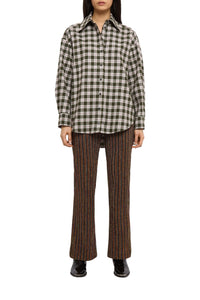 Chemise Again en coton - Charbon