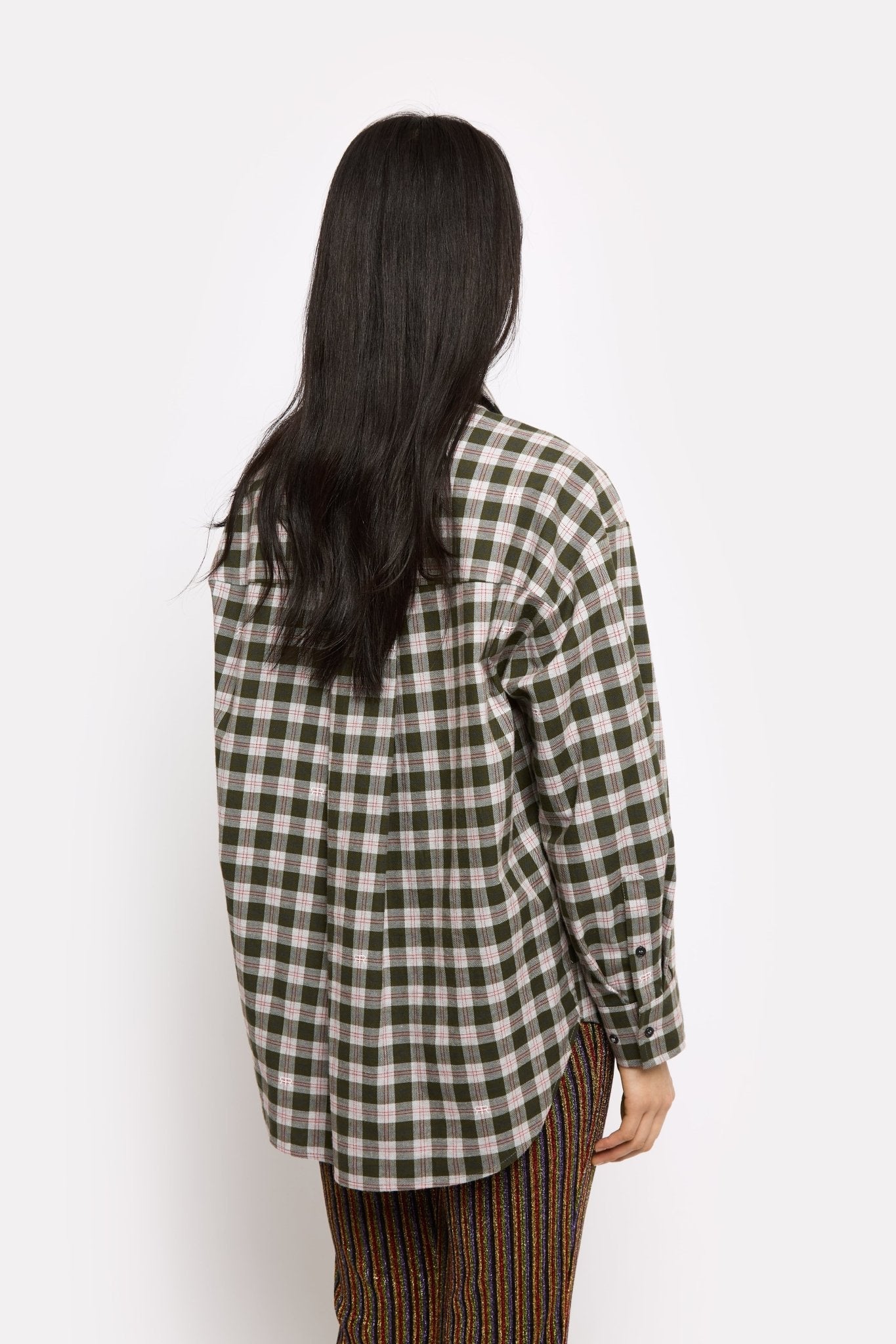 Chemise Again en coton - Charbon