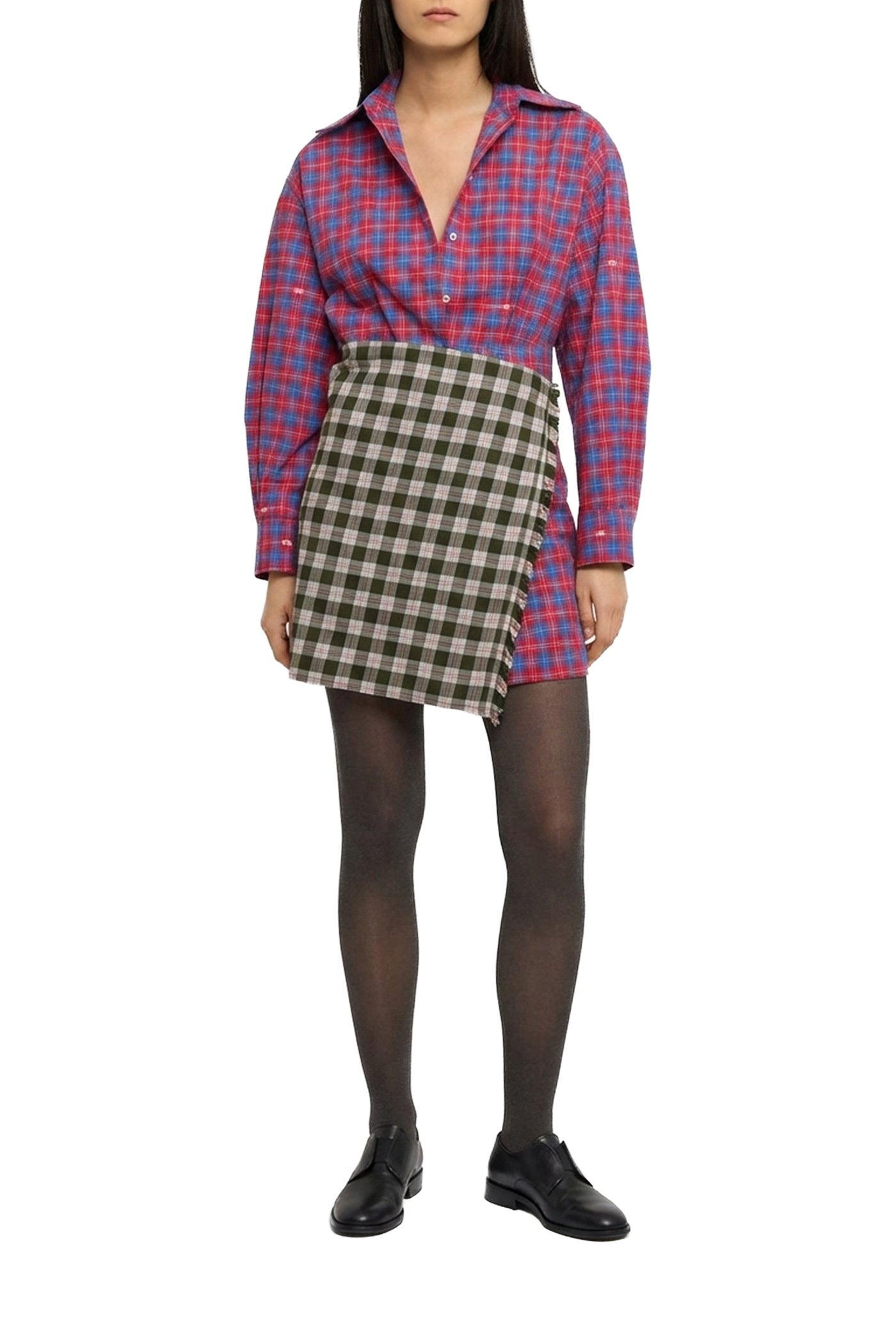 Chemise Again en coton - Rouge