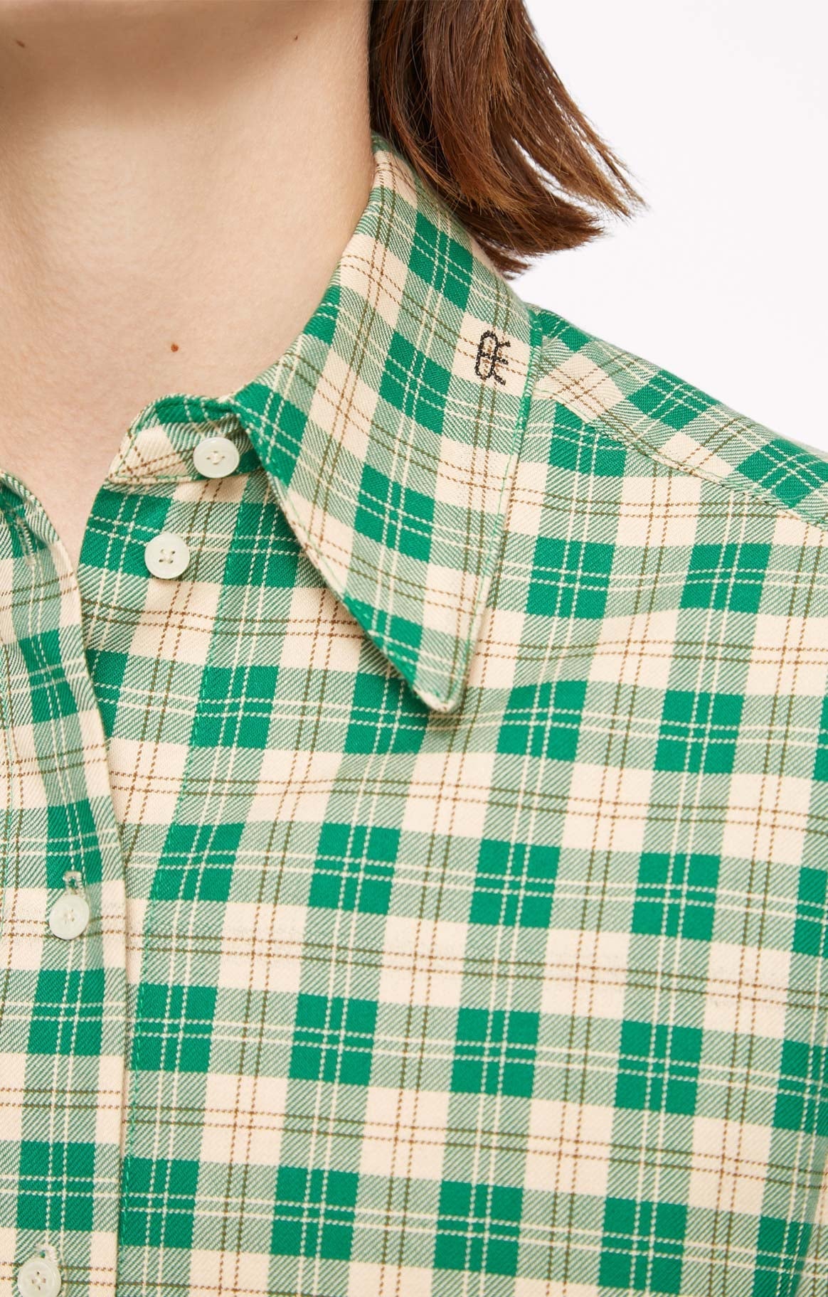 Chemise Again en coton - Ecru