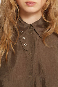 Chemise Ally ample - Moka