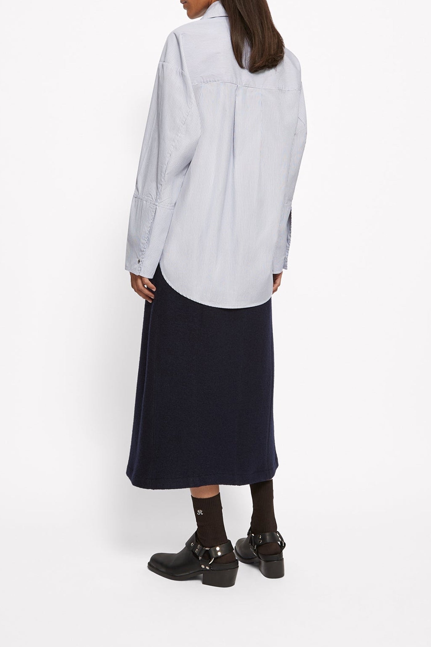 Chemise Ally en coton - Bleu