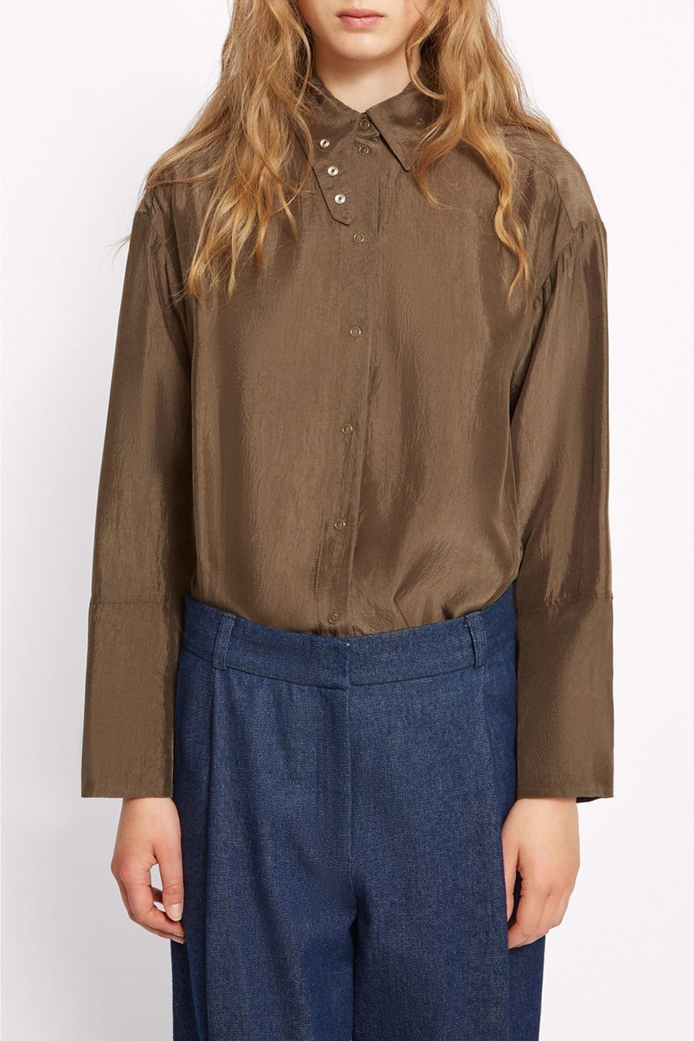 Chemise Ally ample - Moka