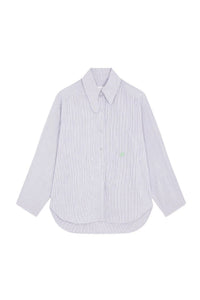 Chemise Ally en coton - Bleu