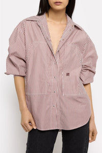 Chemise Angele en coton - Terre