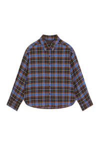 Chemise Bijou à carreaux - Bleu