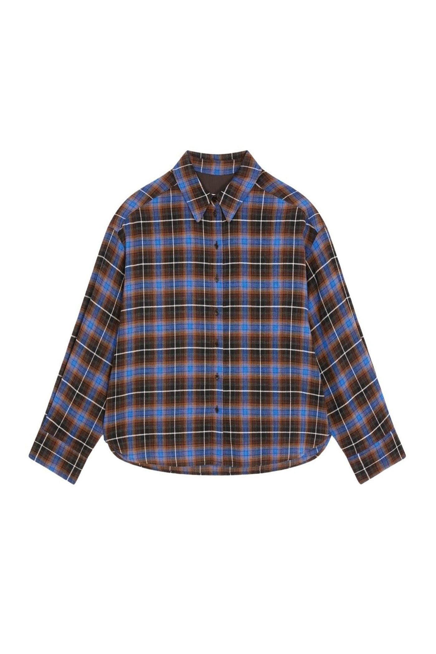 Chemise Bijou à carreaux - Bleu