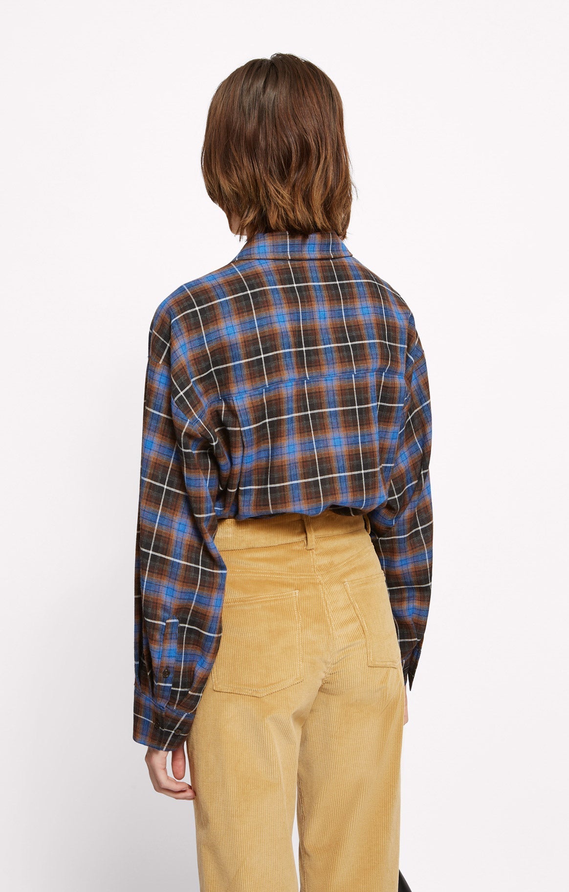 Chemise Bijou à carreaux - Bleu