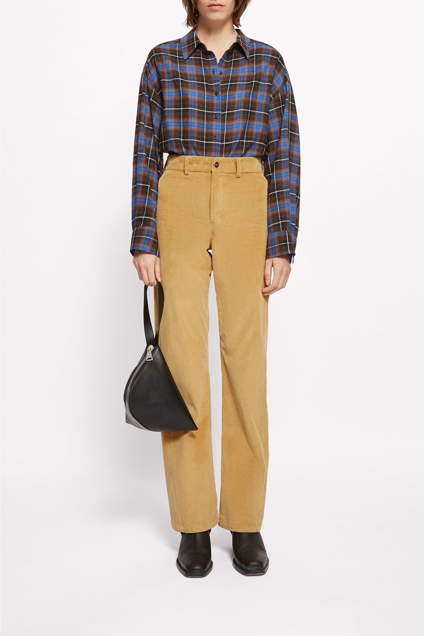 Chemise Bijou à carreaux - Bleu