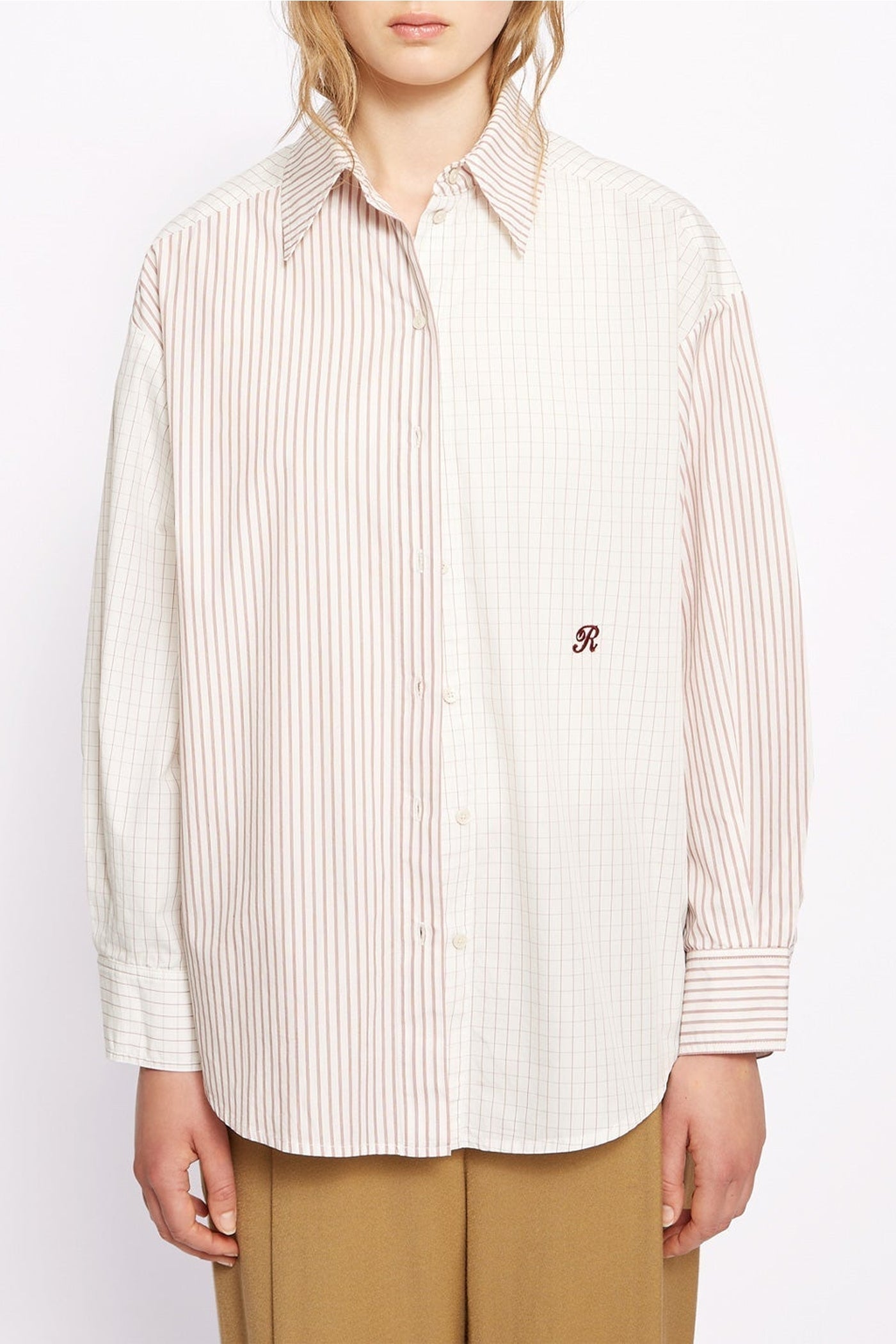 Chemise First en coton - Bordeaux