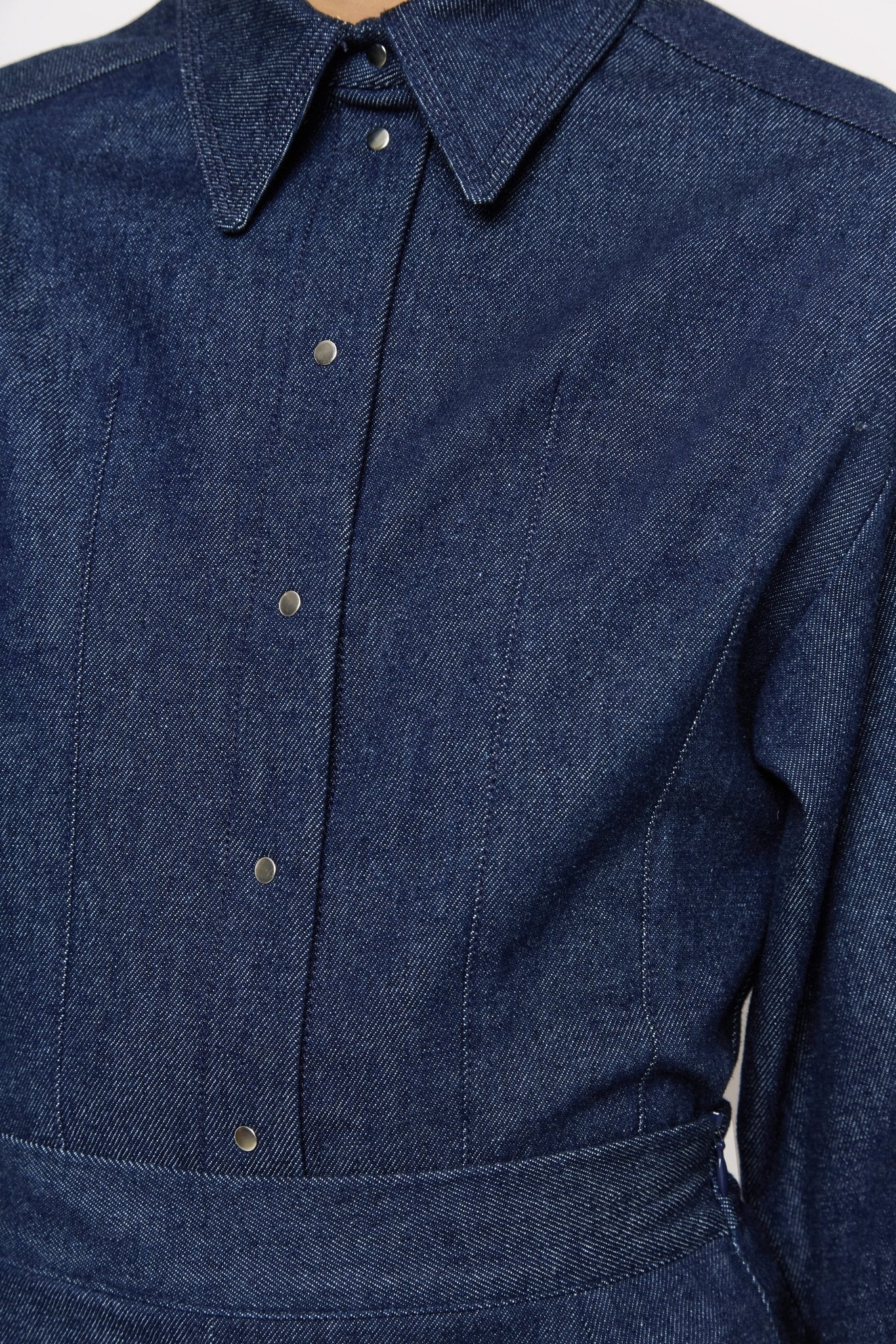 Chemise Idina en coton - Indigo